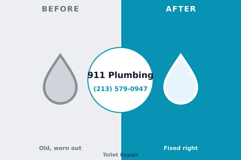 Before and after: plumbing repair West Yarmouth, MA